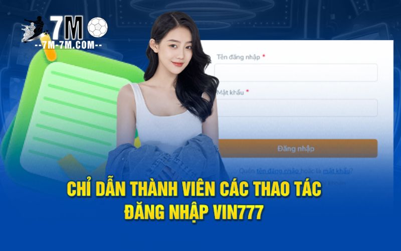 Đăng nhập Vin777 bằng điện thoại