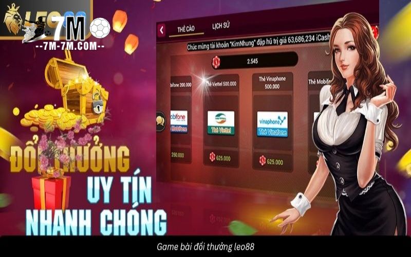 Game bài đổi thưởng nổi bật tại Leo88